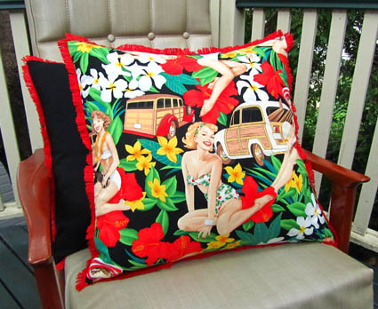 Aloha girls cushions